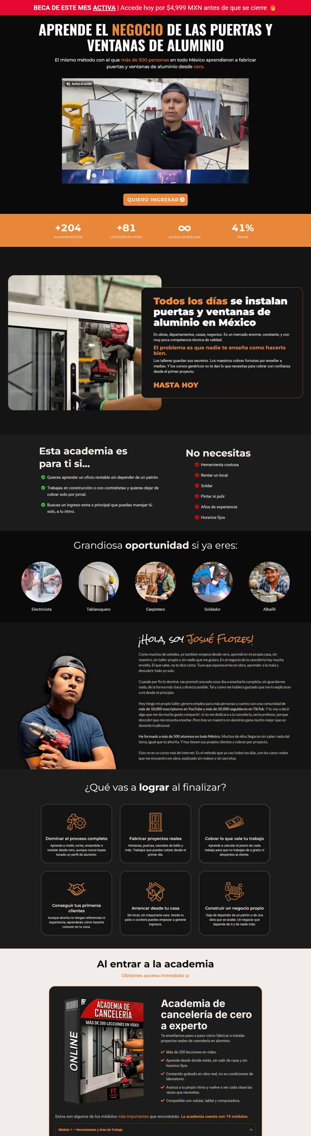 Página completa de FT Capacitaciones